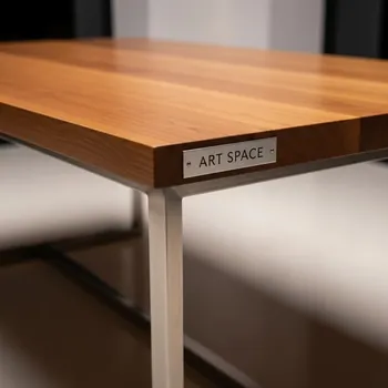 Аренда Стол Милан 160 см Пруток мореный дуб в пляжном комплексе VinoGrad — ART SPACE