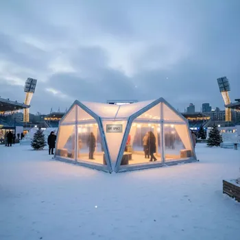 Аренда Шатер двускатный 5х5 в VK Stadium Sirius — ART SPACE