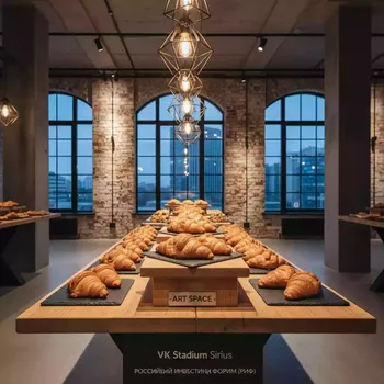 Аренда Круассаны в VK Stadium Sirius — ART SPACE