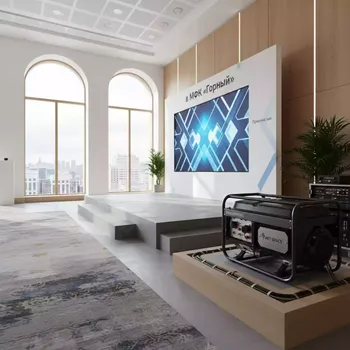 Аренда Генератор бензиновый Fubag BS 5500 A ES 5 кВт в МФК «Горный» — ART SPACE