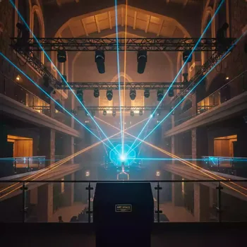 Аренда Шоу лазерное версия 2.0 в отеле «Богатырь» — ART SPACE
