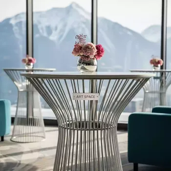 Аренда Стол коктейльный Eames d 60 в Гранд Отель Сочи — ART SPACE
