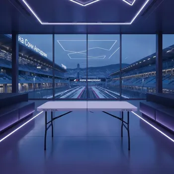 Аренда Стол пластиковый Tkitt BG3L на Сочи Автодроме — ART SPACE