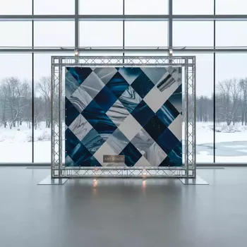 Аренда Пресс волл из алюминиевых ферм 200х200 см в парке «Ривьера» — ART SPACE