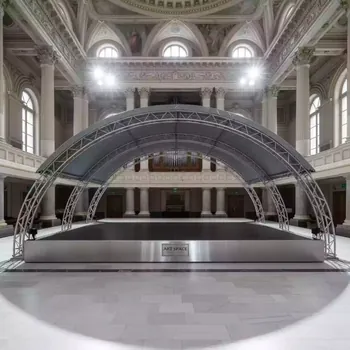 Аренда Сцена арочная 6х4 м металлик в Зале органной и камерной музыки — ART SPACE