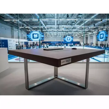 Аренда Стол угловой с экраном в Керлинговом центре «Ледяной куб» — ART SPACE