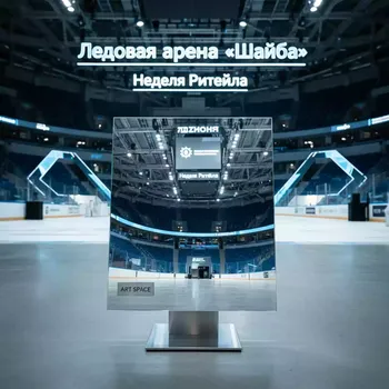 Аренда Стекло прямоугольное 40х30 см в ледовой арене «Шайба» — ART SPACE