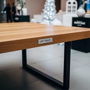 Аренда Стол Loft с дубовой столешницей 2000х900 мм в Mercure Сочи Центр — ART SPACE
