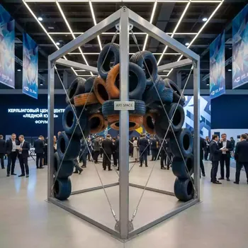 Аренда Скалодром аттракцион из шин в Керлинговом центре «Ледяной куб» — ART SPACE