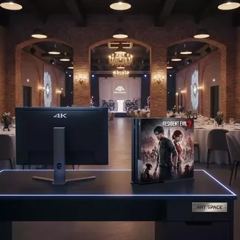 Аренда Игровая консоль PlayStation 4 Resident Evil 2 в конгресс-холле отеля Жемчужина — ART SPACE