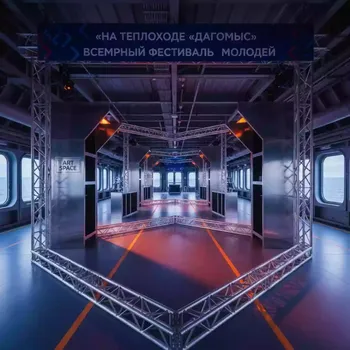Аренда Панели и металлические конструкции на теплоходе «Дагомыс» — ART SPACE
