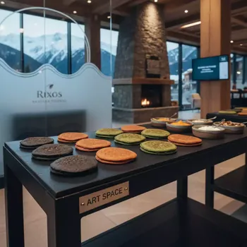 Аренда Блины с цветным тестом диаметр 10 см в Rixos Krasnaya Polyana — ART SPACE