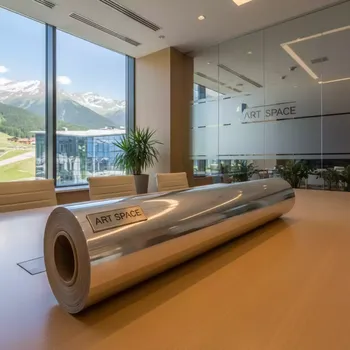 Аренда Рулонная пленка для горячего ламинирования глянцевая 32 мкм 457 мм 500 м 3,77 мм в Radisson Hotel Rosa Khutor — ART SPACE