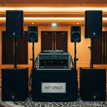 Аренда Комплект звукового оборудования 5 кВт в Green Flow Hotel — ART SPACE