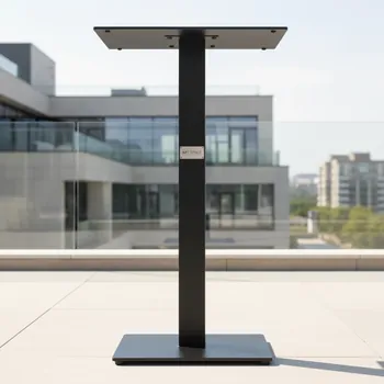 Аренда Подстолье барное металлическое BTAK54 в Delta Sirius — ART SPACE