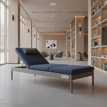 Аренда Шезлонг лежак плетеный с матрасом Armona в Mercure Сочи Центр — ART SPACE
