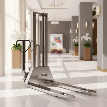 Аренда Тележка гидравлическая Tisel T25 09 с нестандартной длиной вил в отеле Radisson Lazurnaya — ART SPACE