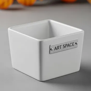 Аренда Емкость для соуса квадратная белая 50 мл в Panorama by Mercure — ART SPACE