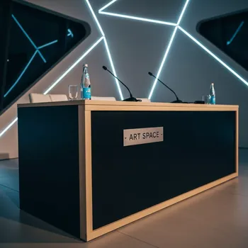 Аренда Стол Лидер 1 бук черный 1500х900 в Сириус Арене — ART SPACE