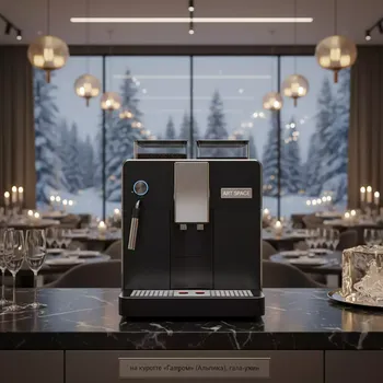 Аренда Кофемашина Saeco One Touch Cappuccino с функцией приготовления капучино и латте на курорте «Газпром» (Альпика) — ART SPACE