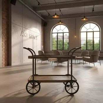 Аренда Тележка сервировочная Hope серия Винтаж в комплексе «Дагомыс» — ART SPACE