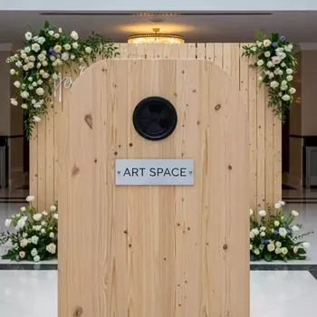 Аренда Фотозона деревянная в Гранд Отель Поляна — ART SPACE