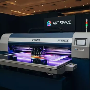 Аренда Плоттер УФ Sprinter TC CF2513 6H в ресторане «Магадан» — ART SPACE
