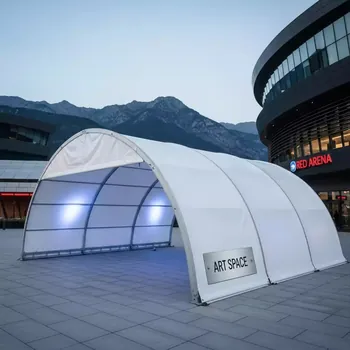 Аренда Тент арочный 3,5 м в Red Arena — ART SPACE