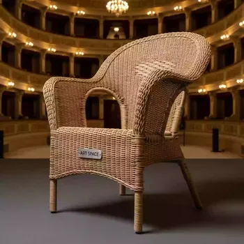 Аренда Стул плетеный Y380 W85 latte в Зимнем театре — ART SPACE