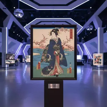 Аренда Картина Китагава Утамаро № 08 в Cosmos Sochi Hotel — ART SPACE