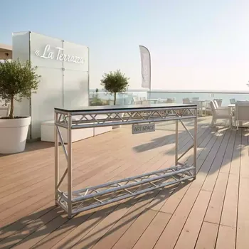Аренда Стойка DJ усиленная алюминиевая в ресторане «La Terrazza» — ART SPACE