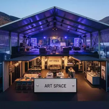 Аренда Шатра для частного мероприятия в Golden Tulip Rosa Khutor — ART SPACE