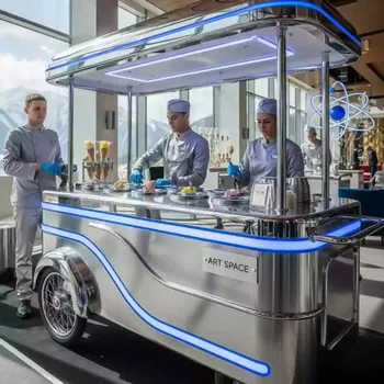 Аренда Тележка ретро с мороженым в Golden Tulip Rosa Khutor — ART SPACE