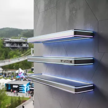 Аренда Полка настенная 3 уровневая НЕГА в Skypark Sochi — ART SPACE