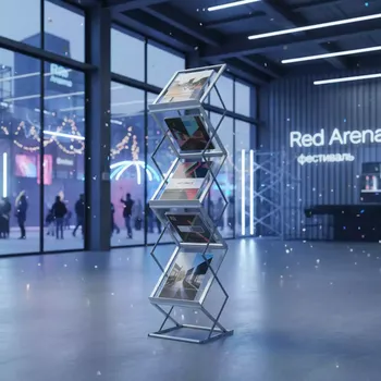 Аренда Буклетница складная в Red Arena — ART SPACE