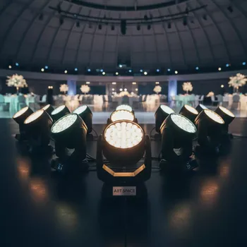 Аренда Прожекторов LED для площадки в Ледовом дворце «Айсберг» — ART SPACE