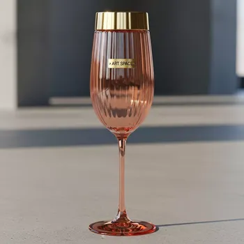 Аренда Бокал для шампанского Верона персиковый Gold 250 мл в Cosmos Sochi Hotel — ART SPACE