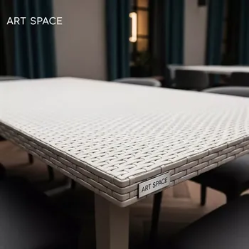 Аренда Стол обеденный пластиковый Intrecciato 140 в ресторане «La Terrazza» — ART SPACE