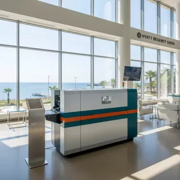 Аренда Скобошвейное оборудование Marchetti Shuttle A в отеле Hyatt Regency Sochi — ART SPACE