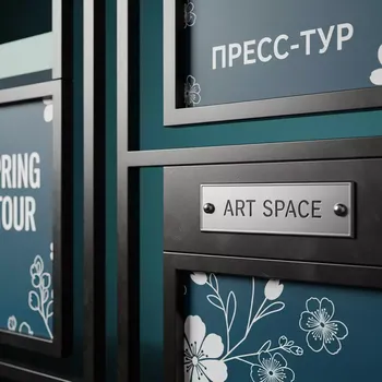 Аренда Таблички информационные в Зимнем театре — ART SPACE