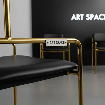 Аренда Стул Хит золотой каркас черный Сабо в санатории «Металлург» — ART SPACE