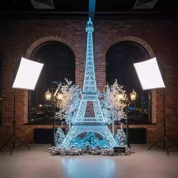 Аренда Фотозона Париж в ресторане «Паруса» — ART SPACE