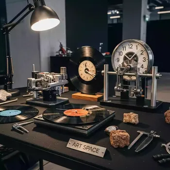 Аренда Мастер класс часы из пластинок в Omega Sirius — ART SPACE