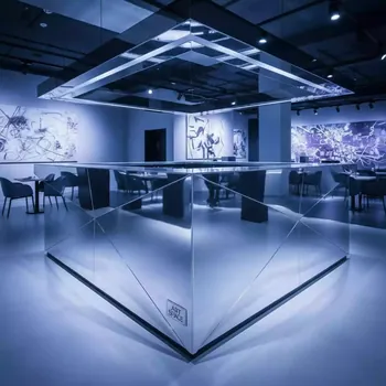 Аренда Стойка барная Almeria Silver Mirror в ресторане «Brunello» — ART SPACE