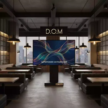 Аренда Панель EWIN 43 WS43A в ресторане «D.O.M» — ART SPACE