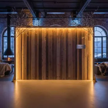 Аренда Фон деревянный Кантри большой в Radisson Hotel Rosa Khutor — ART SPACE