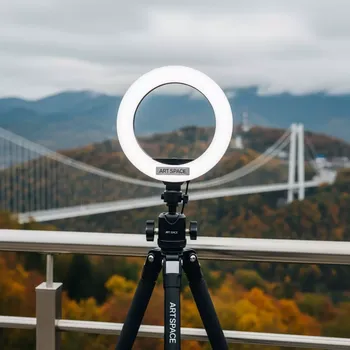 Аренда Лампа кольцевая LED Ring со штативом в Skypark Sochi — ART SPACE