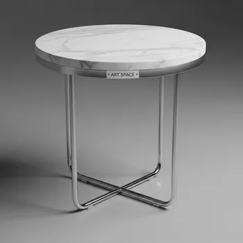 Аренда Стол Motus silver white мрамор в Mercure Сочи Центр — ART SPACE