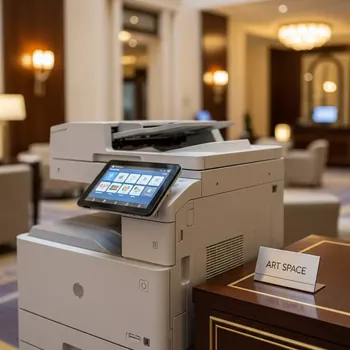 Аренда МФУ HP LaserJet Enterprise MFP M430f в Panorama by Mercure — ART SPACE