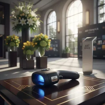 Аренда Сканер штрихкода беспроводной SUNLUX XL 9529 USB в Mövenpick Hotel — ART SPACE